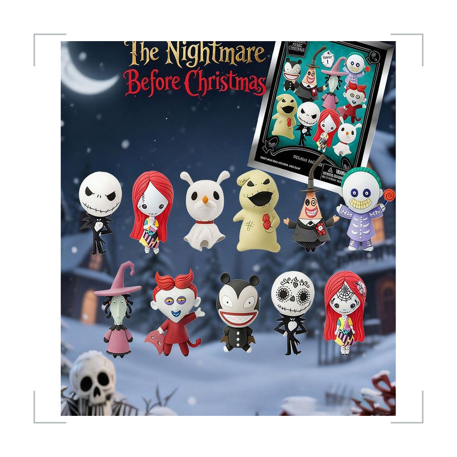 The Nightmare Before Christmas PVC Blind Bag Keychain