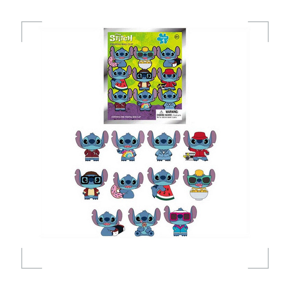 Stitch PVC Blind Bag Keychain