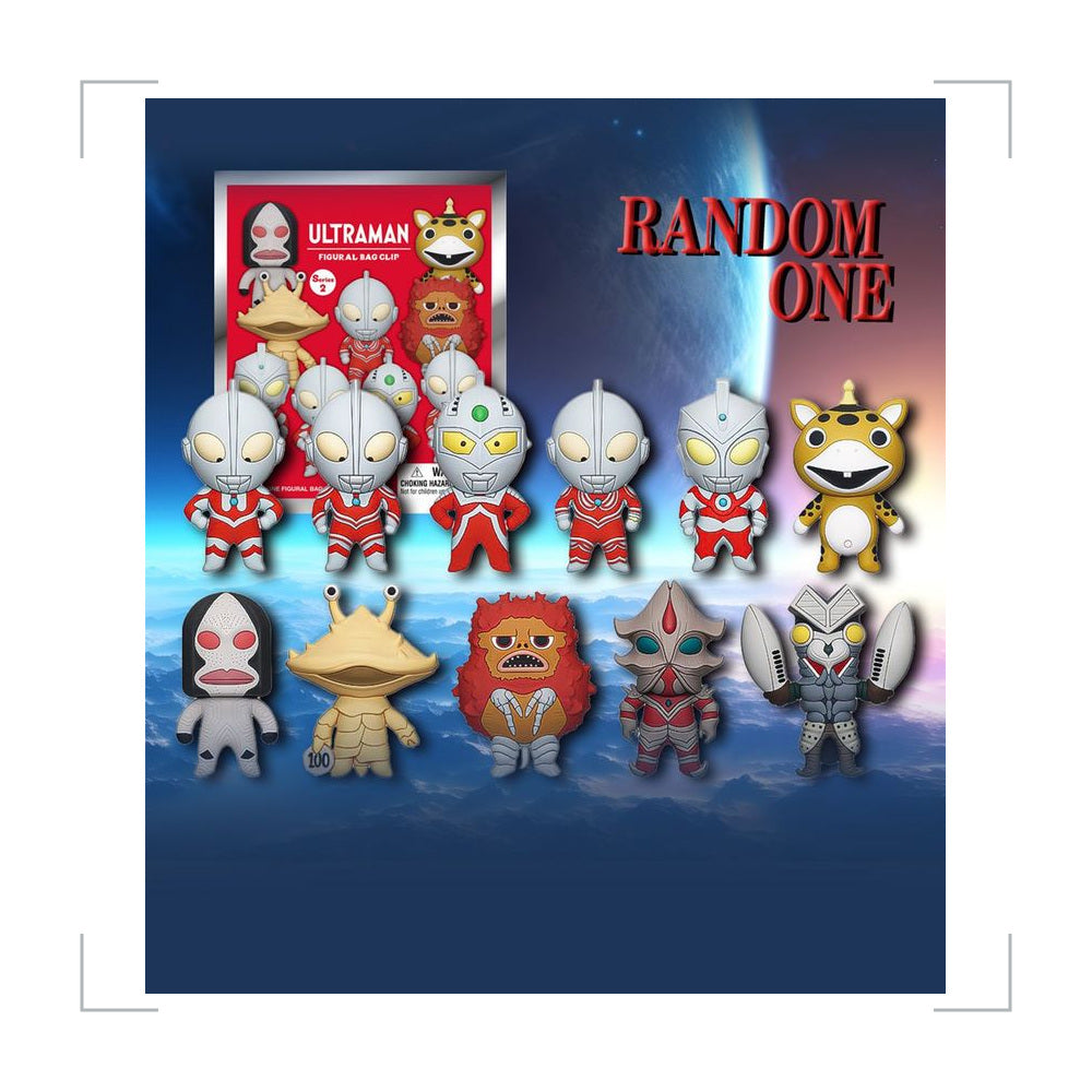Ultraman PVC Blind Bag Keychain