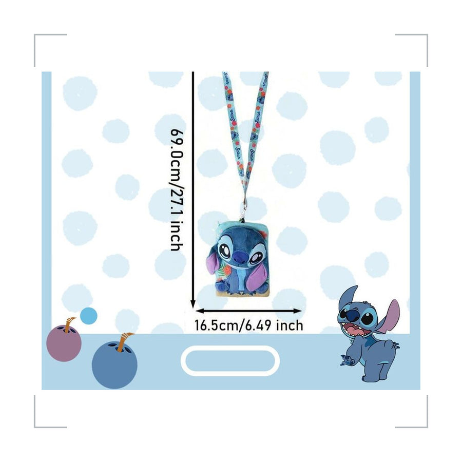 [BG_UNKNOWN] Disney Stitch Plush Card Holder 2