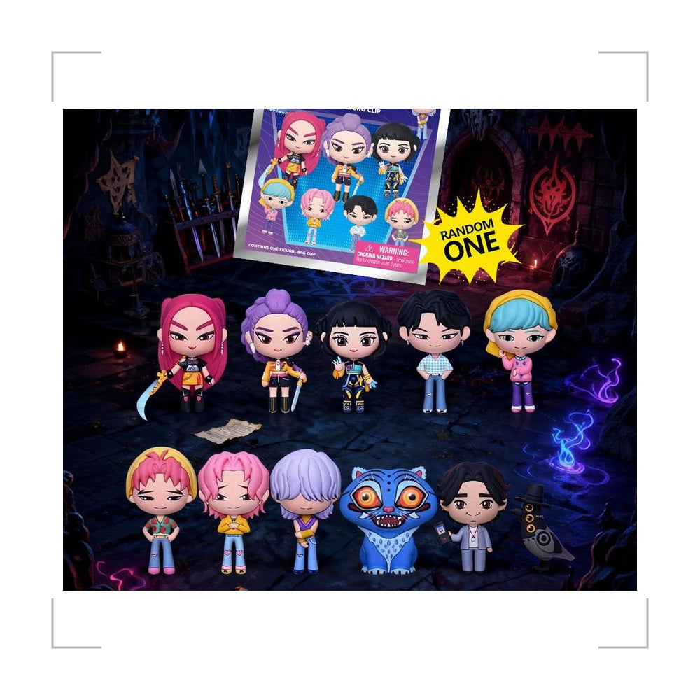 [BG_UNKNOWN] Kpop Demon Hunters PVC Blind Bag Keychain 2