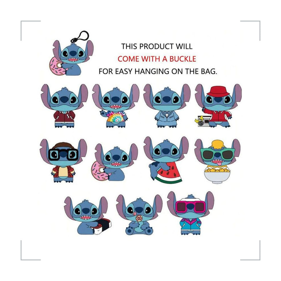 [BG_UNKNOWN] Stitch PVC Blind Bag Keychain 2