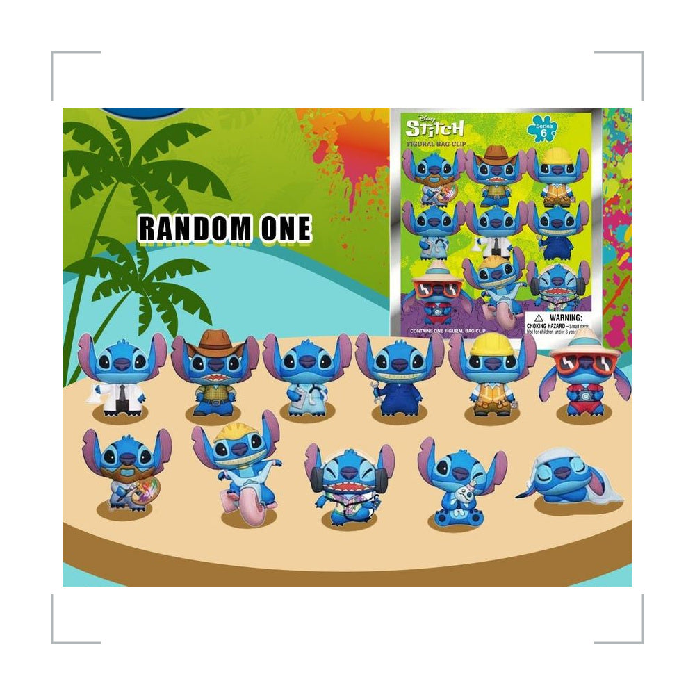 [BG_UNKNOWN] Stitch PVC Blind Bag Keychain 2