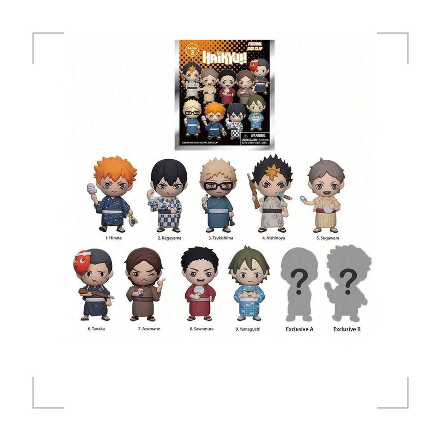 [BG_UNKNOWN] HAIKYUU!! PVC Blind Bag Keychain 2