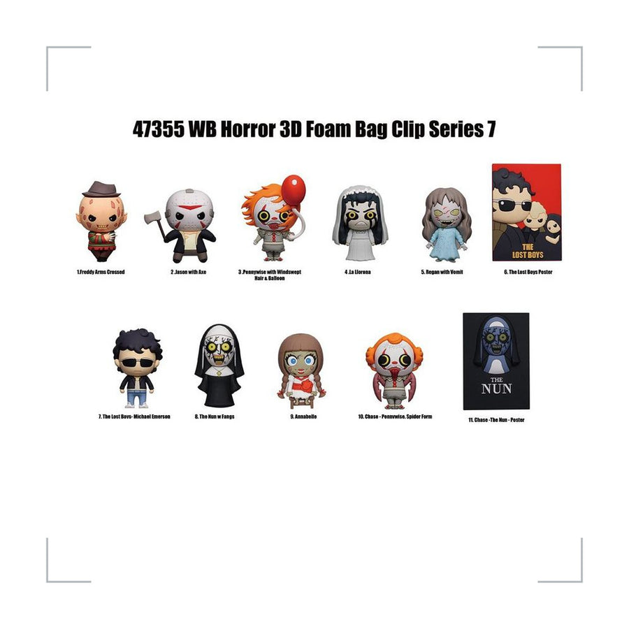 [BG_UNKNOWN] Horror PVC Blind Bag Keychain 2