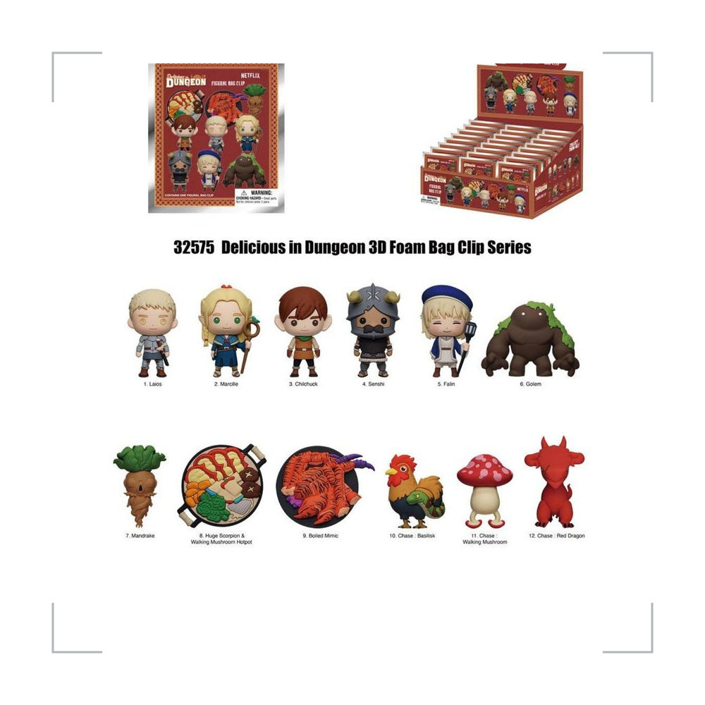 [BG_UNKNOWN] Delicious in Dungeon PVC Blind Bag Keychain 2