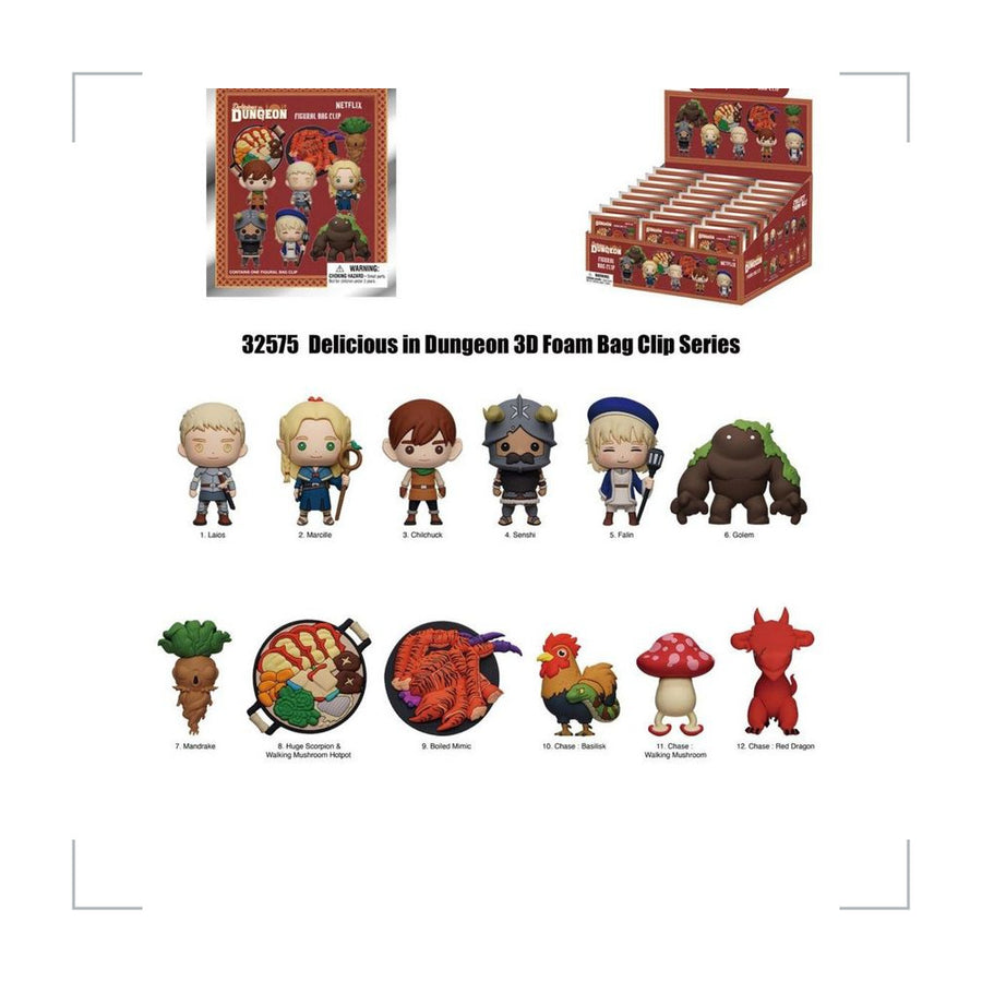[BG_UNKNOWN] Delicious in Dungeon PVC Blind Bag Keychain 2
