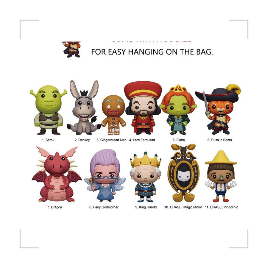 [BG_UNKNOWN] Shrek PVC Blind Bag Keychain 2