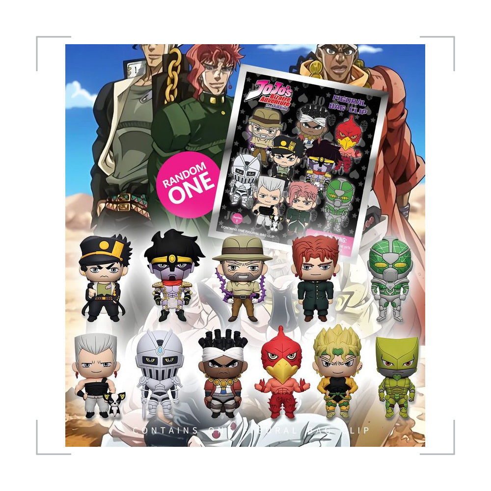 [BG_UNKNOWN] JOJO'S Bizarre Adventure PVC Blind Bag Keychain 2
