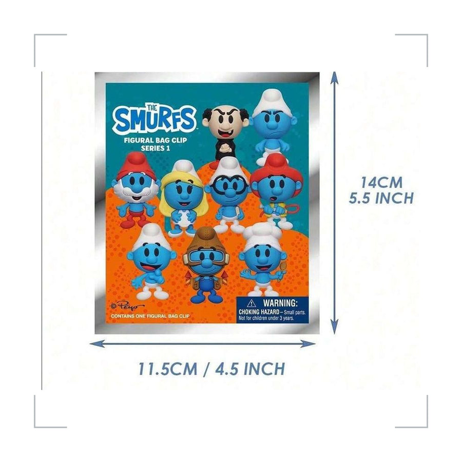 [BG_UNKNOWN] The Smurfs PVC Blind Bag Keychain 2