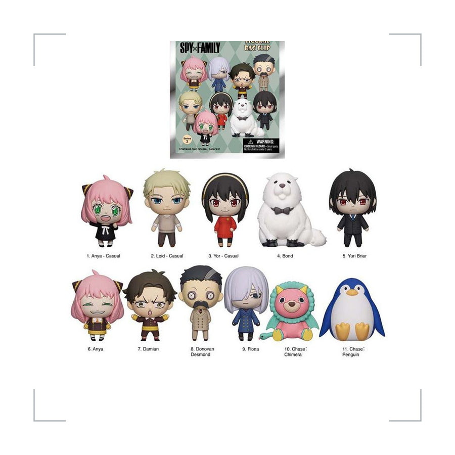 [BG_UNKNOWN] Spy x Family PVC Blind Bag Keychain 2