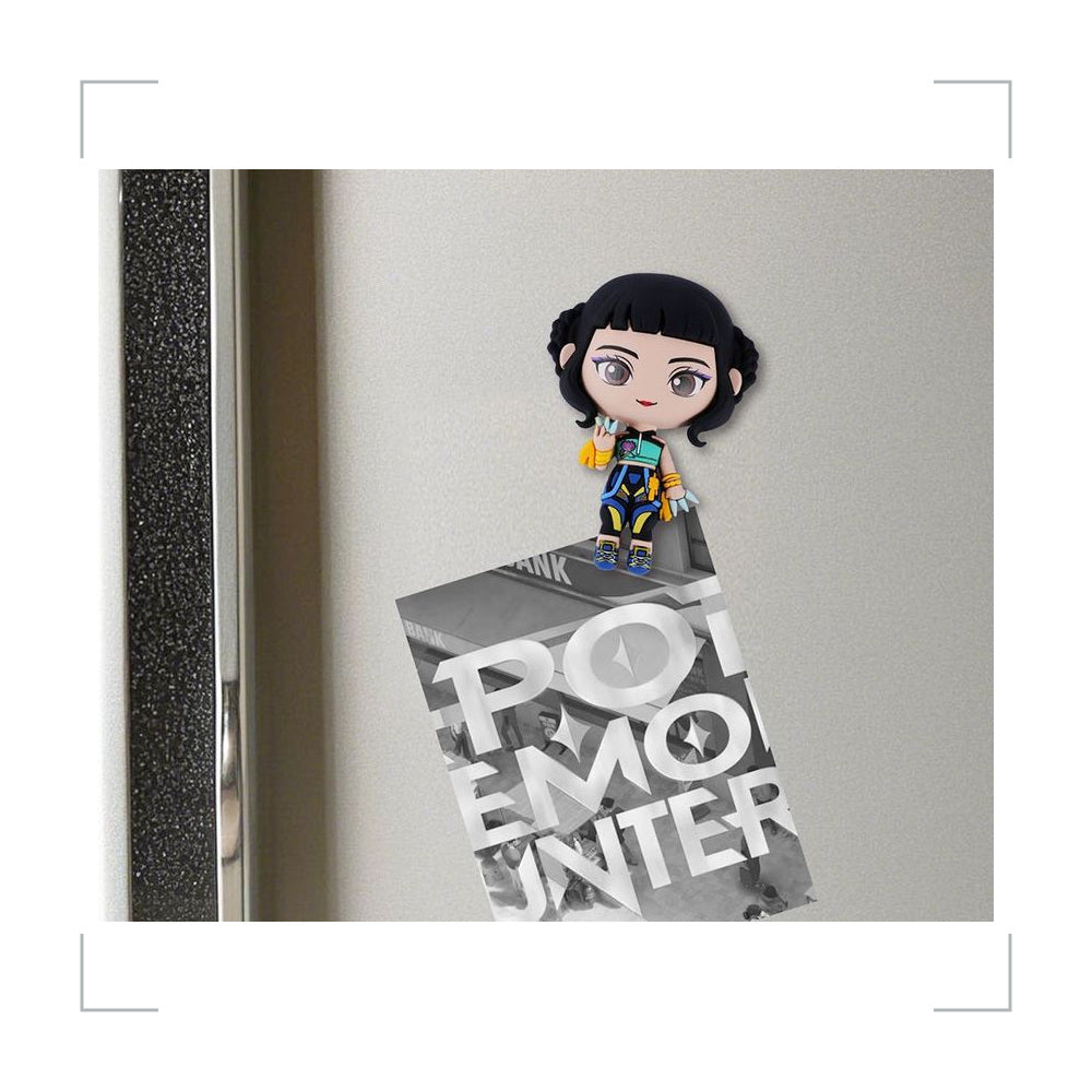 [BG_UNKNOWN] Kpop Demon Hunters PVC Fridge Magnet 2