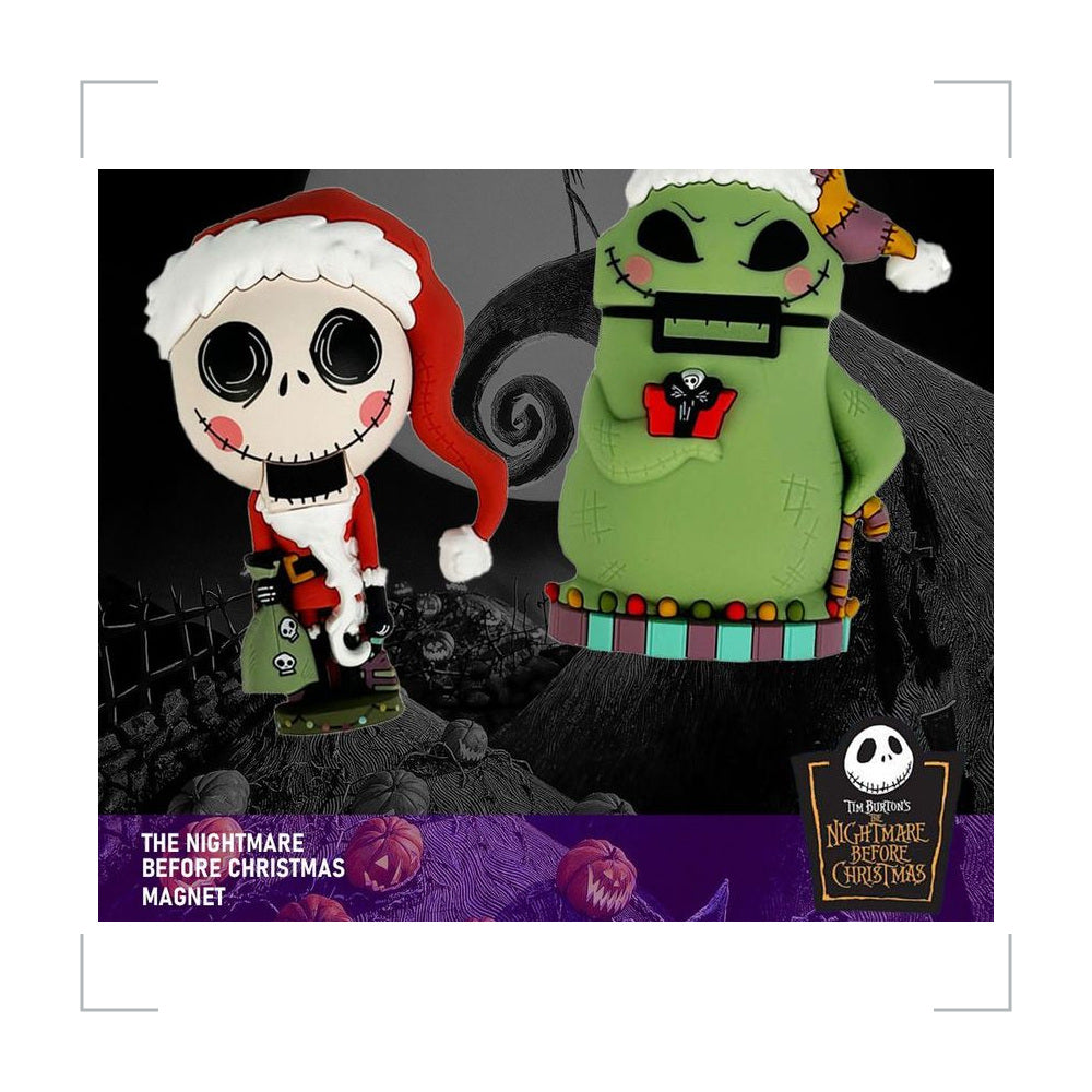 [BG_UNKNOWN] Disney The Nightmare Before Christmas PVC Fridge Magnet 2