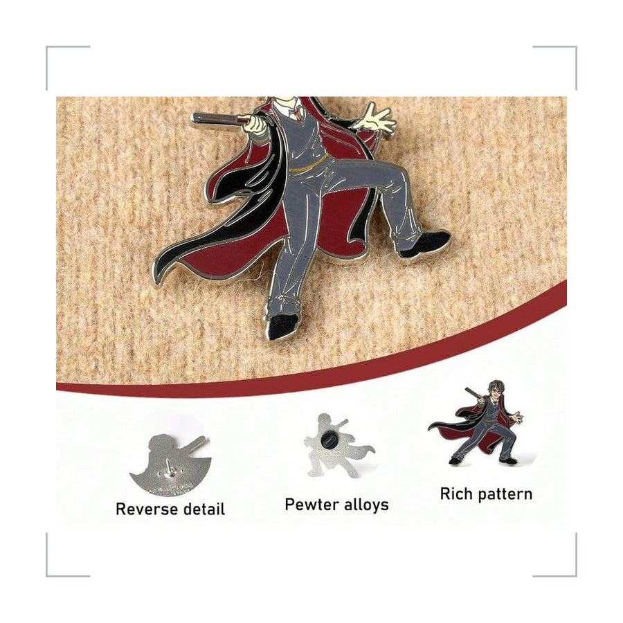 [BG_UNKNOWN] Harry Potter Zinc Alloy Lapel Pin 2