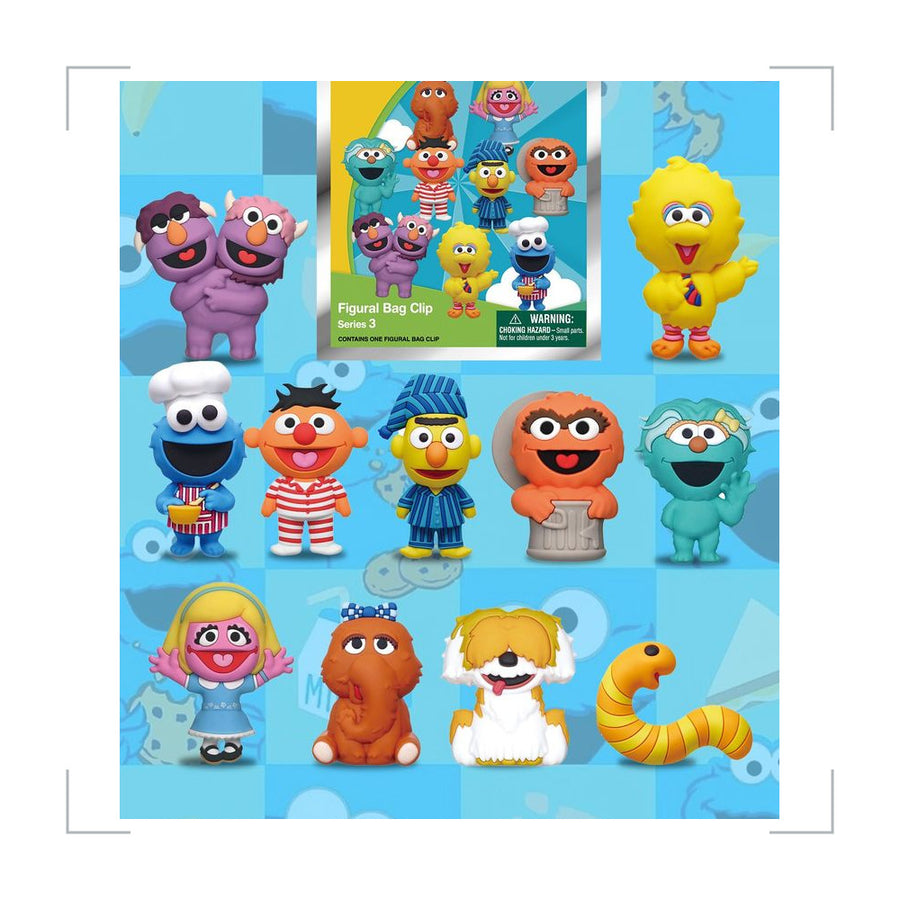 [BG_UNKNOWN] Sesame Street PVC Blind Bag Keychain 2