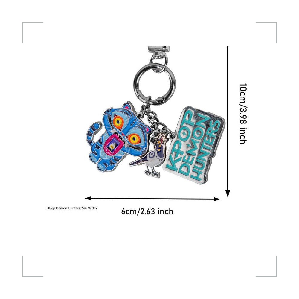 [BG_UNKNOWN] Kpop Demon Hunters Zinc Alloy Keychain 2