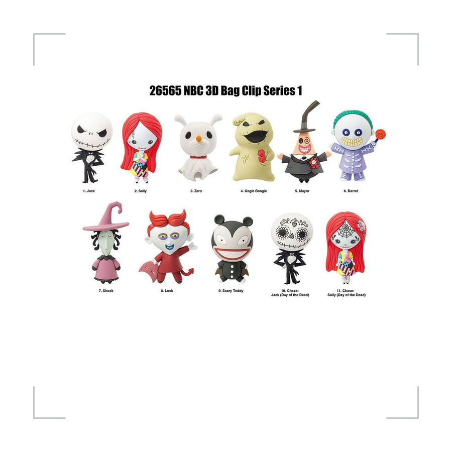 [BG_UNKNOWN] The Nightmare Before Christmas PVC Blind Bag Keychain 2