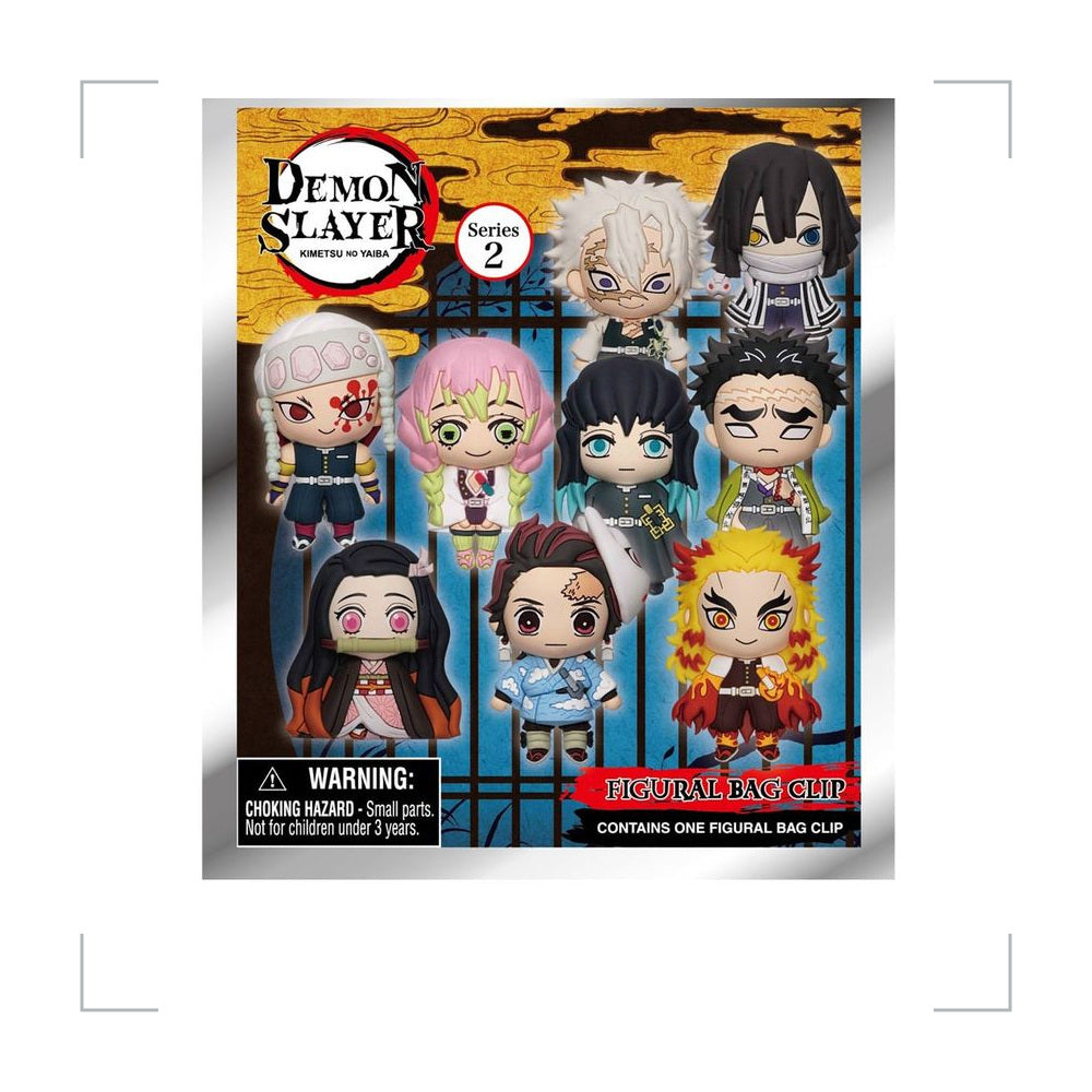 [BG_UNKNOWN] Demon Slayer PVC Blind Bag Keychain 2