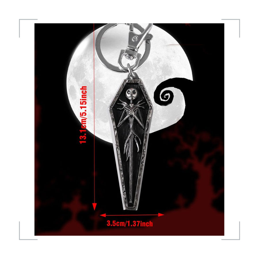 [BG_UNKNOWN] The Nightmare Before Christmas Metal Keychain 2