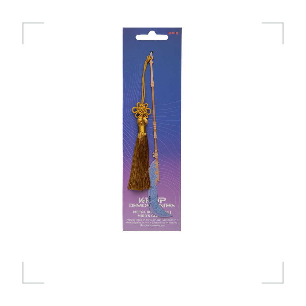 [BG_UNKNOWN] Kpop Demon Hunters Stainless Steel Bookmark 2