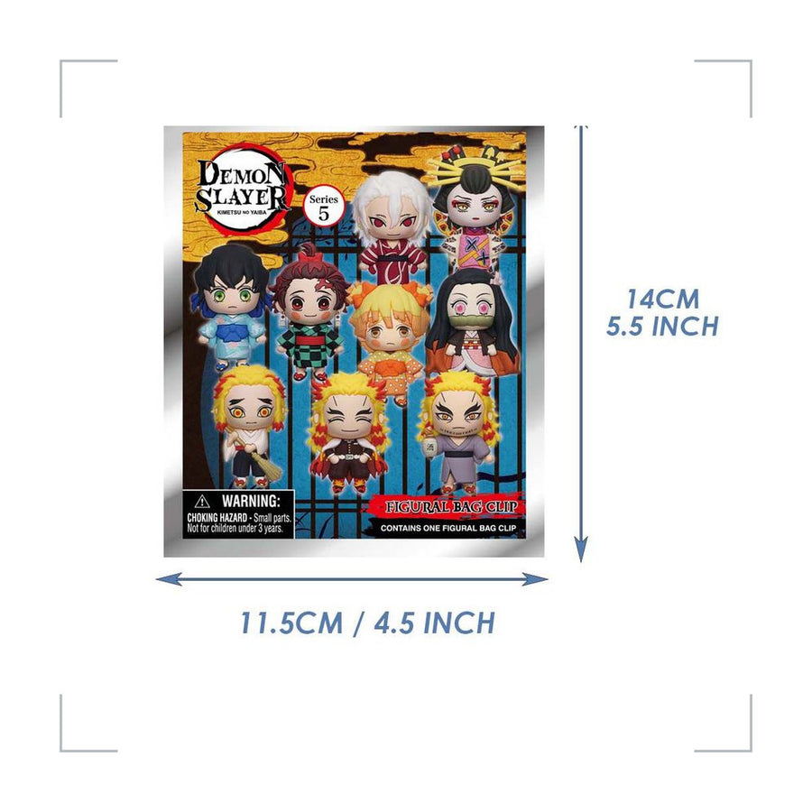 [BG_UNKNOWN] Demon Slayer PVC Blind Bag Keychain 2
