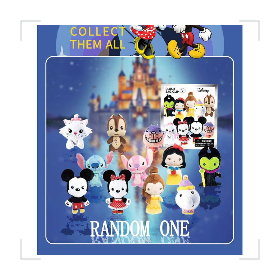 [BG_UNKNOWN] Disney Standard Characters Plush Blind Bag Keychain 2