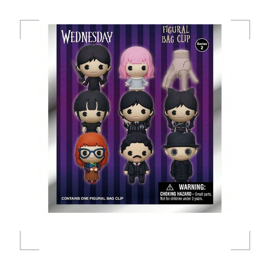 [BG_UNKNOWN] Wednesday PVC Blind Bag Keychain 2