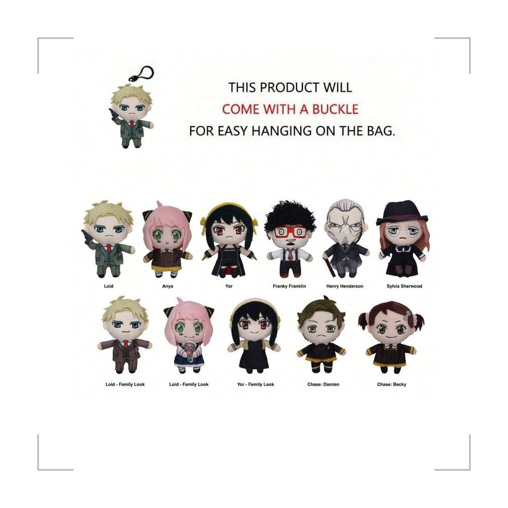 [BG_UNKNOWN] Spy x Family Plush Blind Bag Keychain 2