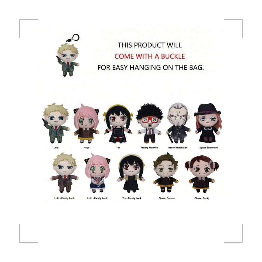 [BG_UNKNOWN] Spy x Family Plush Blind Bag Keychain 2