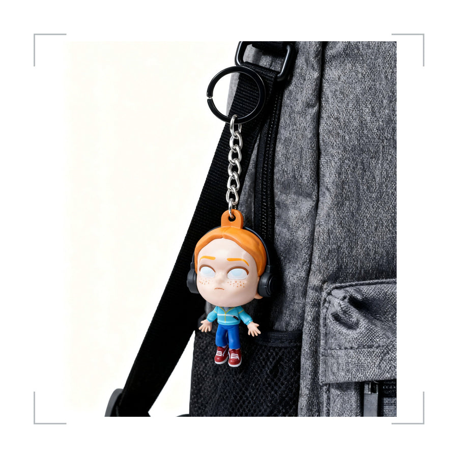 [BG_UNKNOWN] Stranger Things PVC Keychain 2