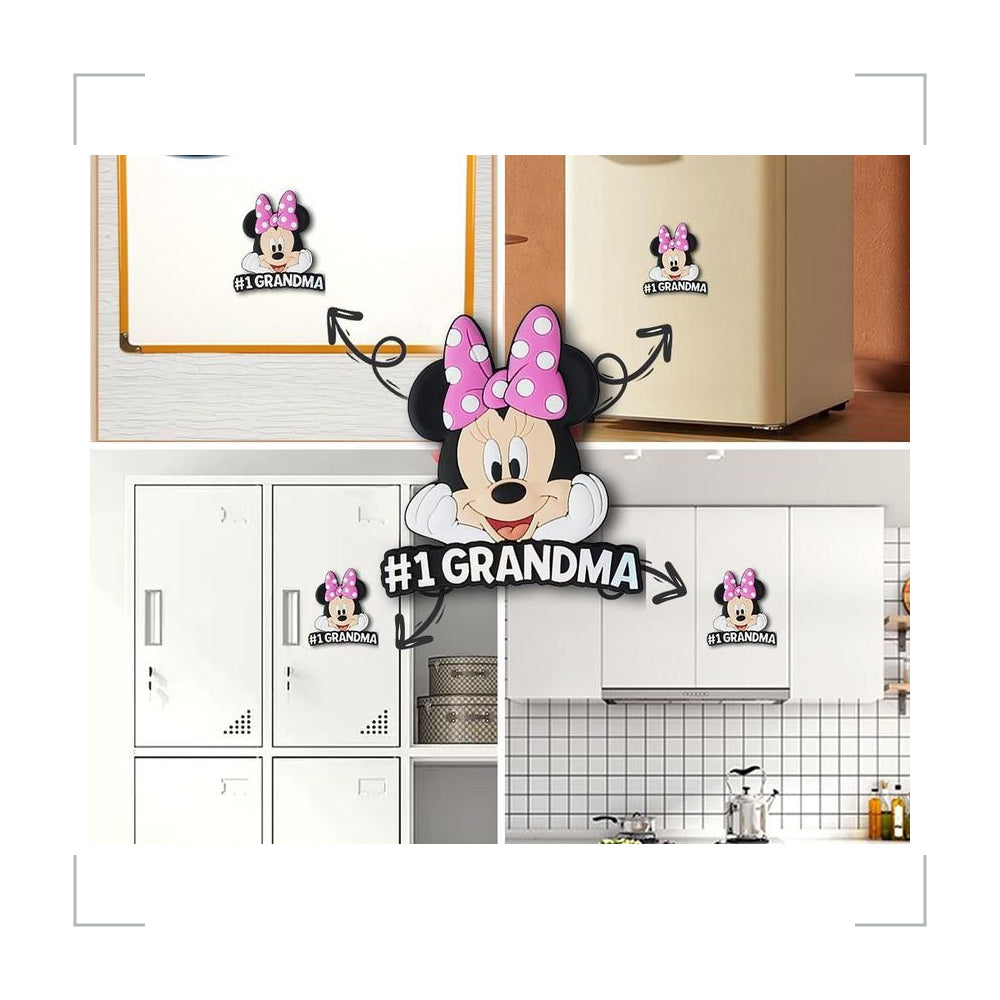 [BG_UNKNOWN] Disney Mickey Mouse PVC Fridge Magnet by Monogram 2