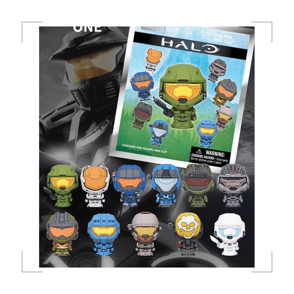 [BG_UNKNOWN] HALO PVC Blind Bag Keychain 2