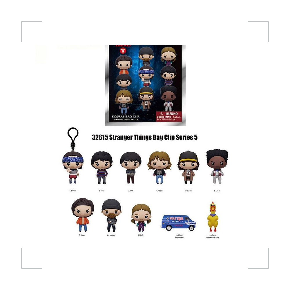 [BG_UNKNOWN] Stranger Things PVC Blind Bag Keychain 2