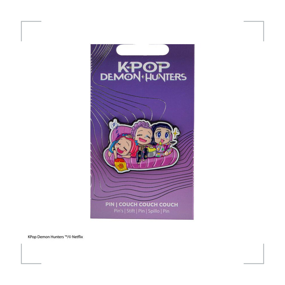 [BG_UNKNOWN] Kpop Demon Hunters Zinc Alloy Pin 2