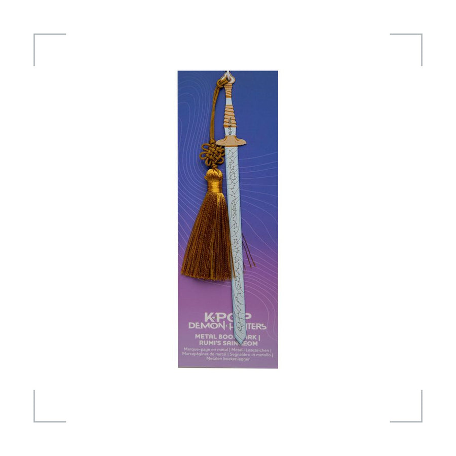 [BG_UNKNOWN] Cinereplicas Kpop Demon Hunters Stainless Steel Bookmark 2