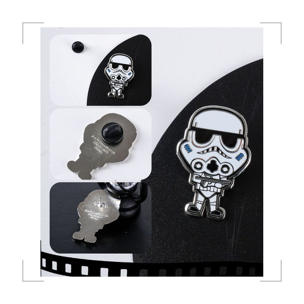 [BG_UNKNOWN] Star Wars Zinc Alloy Lapel Pin 2