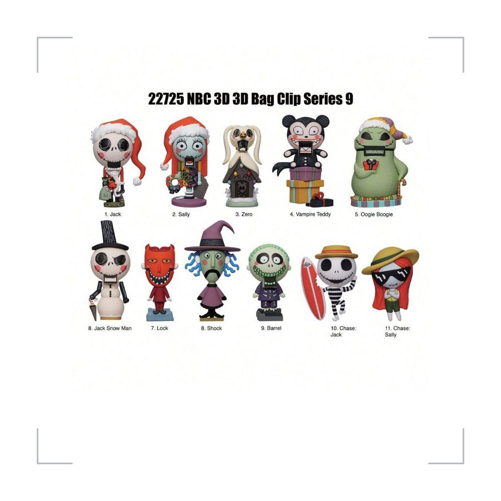 [BG_UNKNOWN] The Nightmare Before Christmas PVC Blind Bag Keychain 2