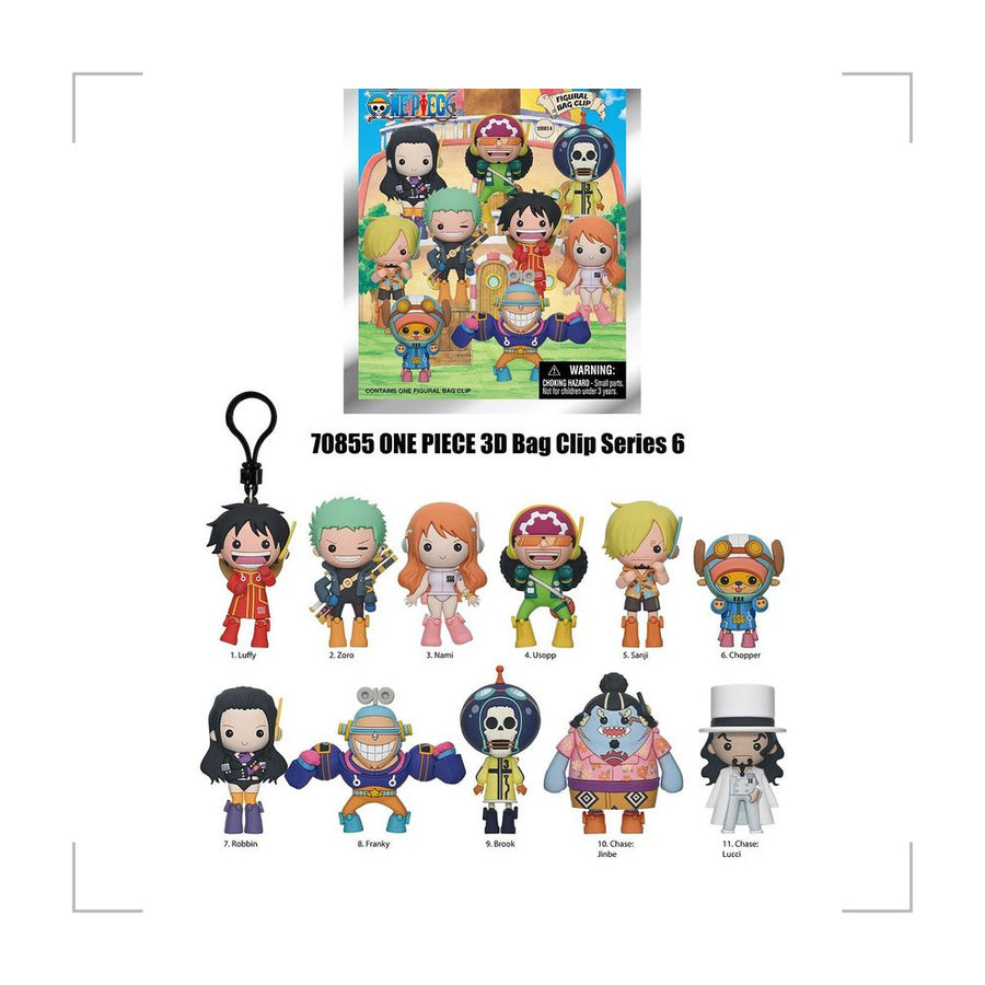 [BG_UNKNOWN] One Piece PVC Blind Bag Keychain 2