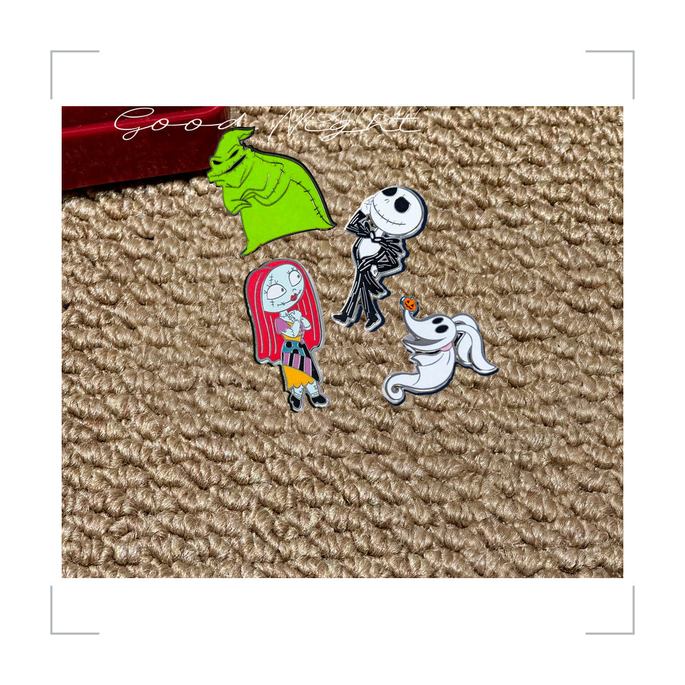 [BG_UNKNOWN] The Nightmare Before Christmas Zinc Alloy Pin 2