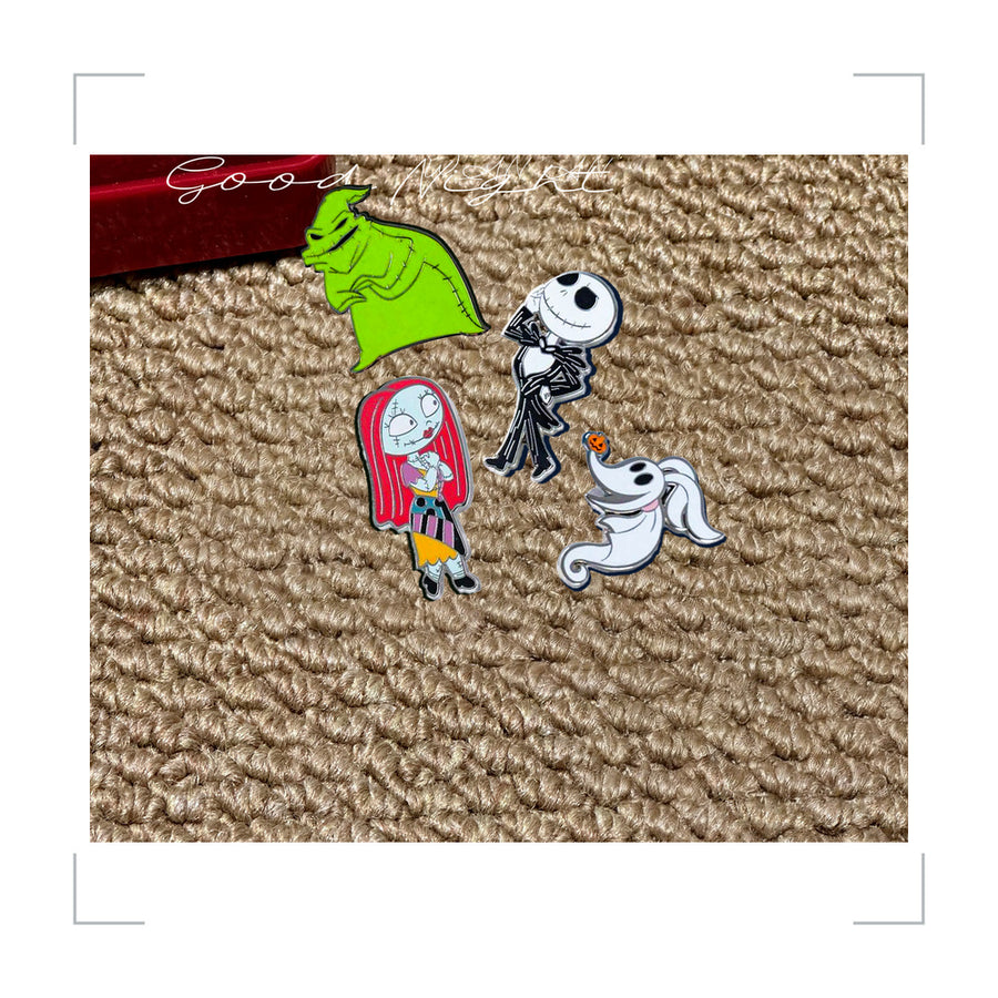 [BG_UNKNOWN] The Nightmare Before Christmas Zinc Alloy Pin 2