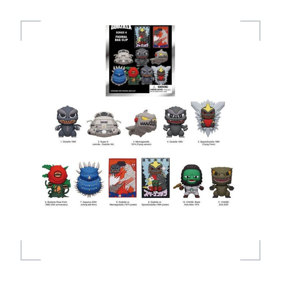 [BG_UNKNOWN] Godzilla PVC Blind Bag Keychain 2