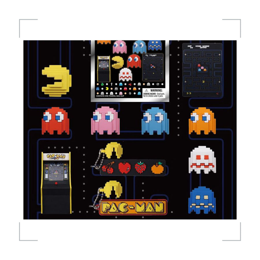 [BG_UNKNOWN] Pac-Man PVC Blind Bag Keychain 2
