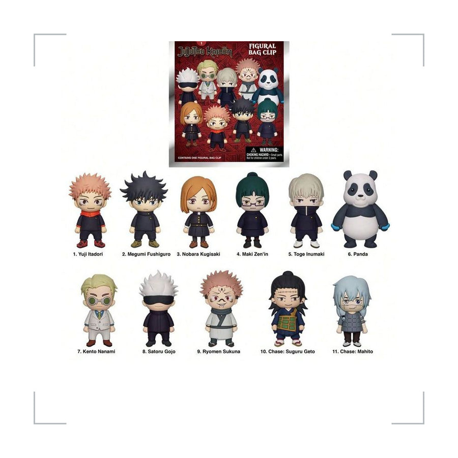 [BG_UNKNOWN] JUJUTSU KAISEN PVC Blind Bag Keychain 2