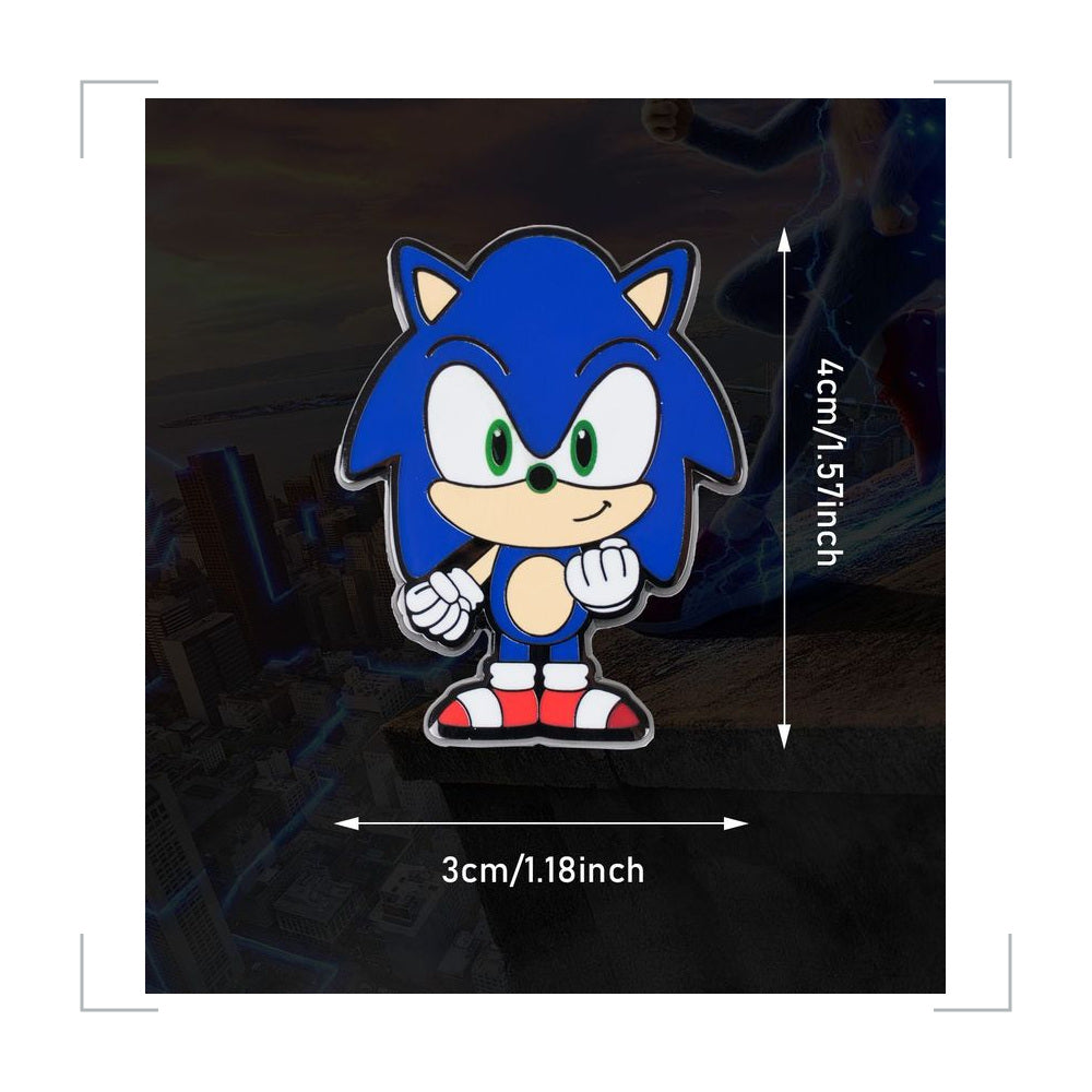 [BG_UNKNOWN] Sonic the Hedgehog Zinc Alloy Brooch 2