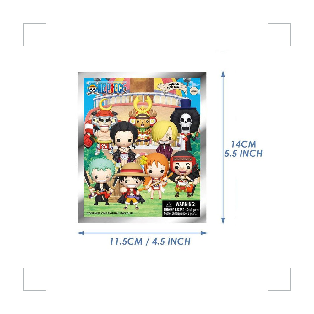 [BG_UNKNOWN] One Piece PVC Blind Bag Keychain 2