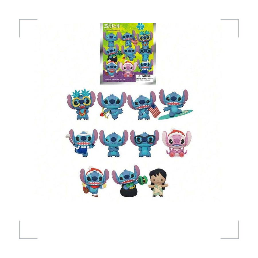 [BG_UNKNOWN] Stitch PVC Blind Bag Keychain 2