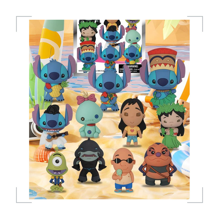 [BG_UNKNOWN] Stitch PVC Blind Bag Keychain 2