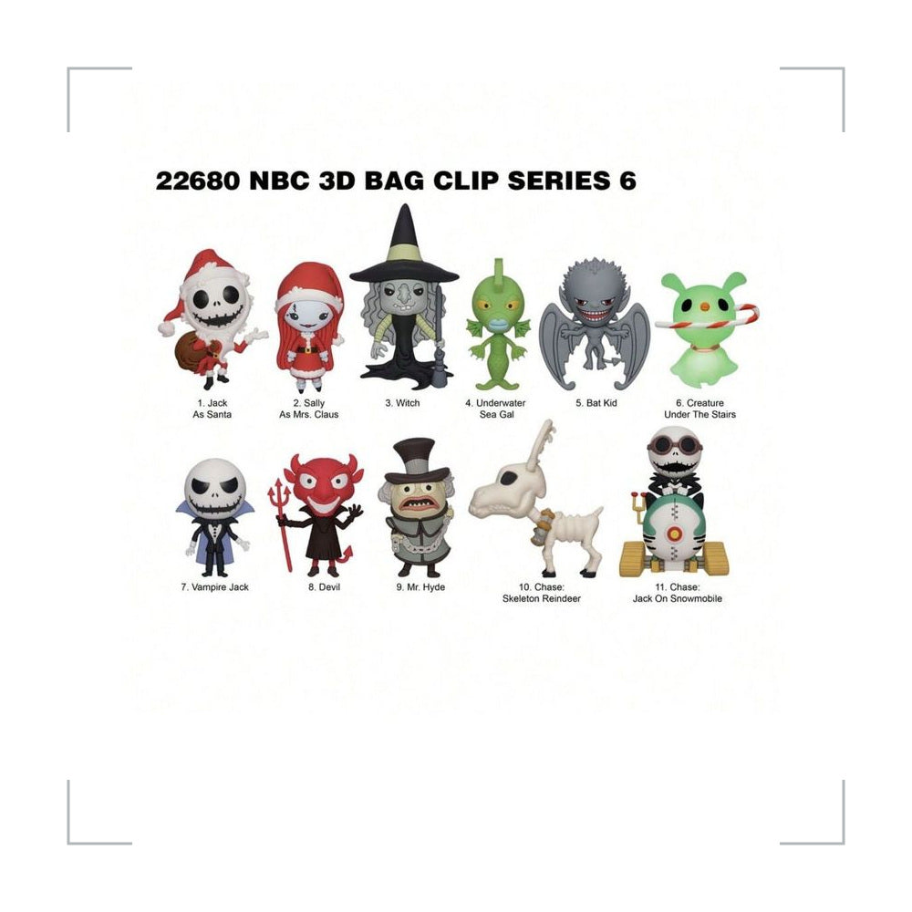 [BG_UNKNOWN] The Nightmare Before Christmas PVC Blind Bag Keychain 2