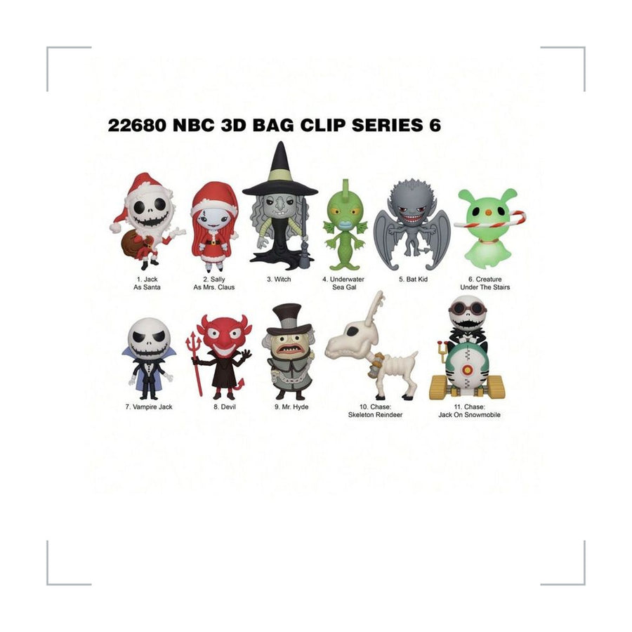 [BG_UNKNOWN] The Nightmare Before Christmas PVC Blind Bag Keychain 2