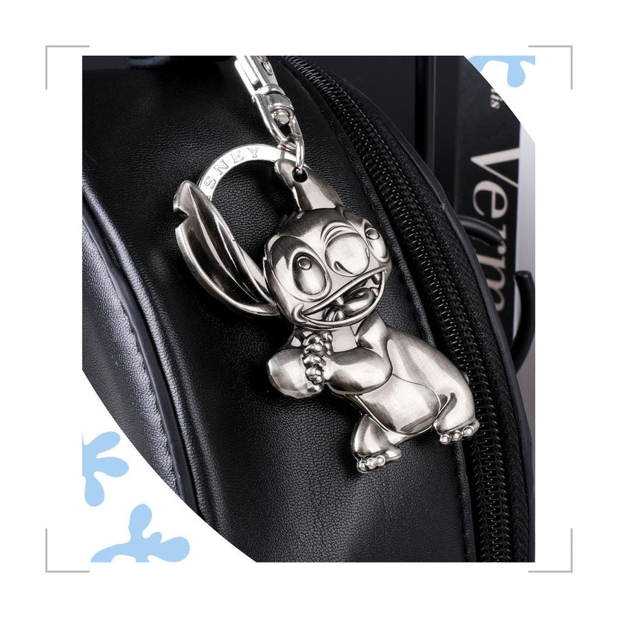 [BG_UNKNOWN] Stitch Metal Keychain 2